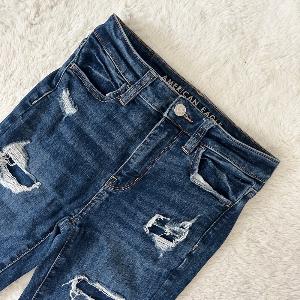American Eagle Outfitters Women's Blue Jeans